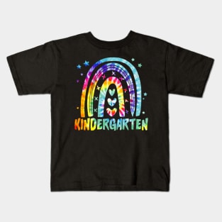 Kindergarten Rainbow Team Kinder Squad Girls Boys Kids T-Shirt